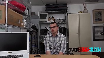 Preview 2 of Johnny Sins Big Dick - Nerdy guy enjoys being banged on table