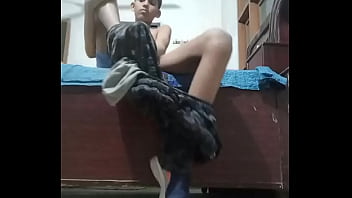 Preview 1 of Strip And Gangbang - A Village Boy Yash Complete His Masturbation And Tasted His Cum From Shoes - Part 01