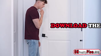 Preview 2 of Nenen Besara - Myra Moans seduced big cock stepbro Parker Ambrose and enjoyed hot sex