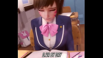 Preview 1 of Www Bf Video Xxx E L S - D.va Detention pt.2