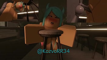 Preview 2 of Olrd Man Goes Girs Teen - Blue hair got fuck