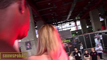 Preview 2 of Big Porn Dpp3 - Blonde big natural tits fucking black monster dick