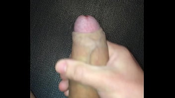 Preview 4 of Car Anal Place Filming Voyeur - Soft cock gets hard and cums