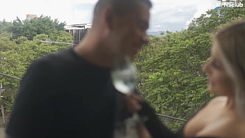 Preview 1 of Cleaning Leona - Hot Blonde with a big beautiful ass gets fucked by her brother in law in secret place,  Hard passionate fuck ends in creampie