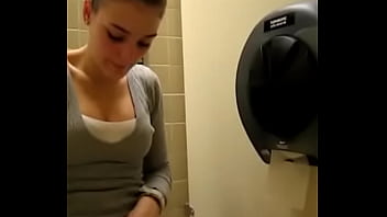 Preview 1 of Tube Fuck In - Girl squirting in bathroom moaning