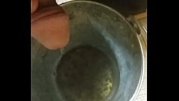 Preview 3 of Crystal Swift Curvy Porn C - Peeing in a bucket