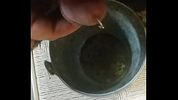 Preview 4 of Crystal Swift Curvy Porn C - Peeing in a bucket