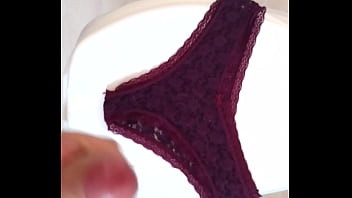 Preview 1 of Les Dlire De Cela - Cum on sister panties