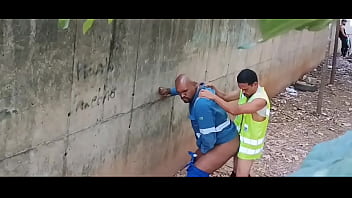 Preview 3 of Sexs Smalls Big - Workers have sex in secret on construction