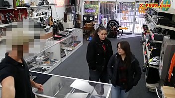Preview 2 of Porhub Pornstars - Couple bitches pounded by horny pawn guy