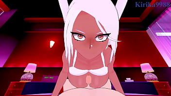 Preview 3 of Family Keep - Toru Hagakure and Rumi Usagiyama (Mirko) intense sex. - My Hero Academia POV Hentai