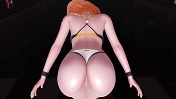 Preview 3 of Trans Napoli - One piece nami dancing and twerking