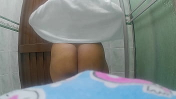 Preview 1 of Dubai One Line Sex Video - Camara amateur graba a madrastra(sexy)