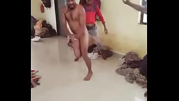 Preview 2 of Hot Devar Bhabhi Romance Video - Indian desi boys funny nude dance