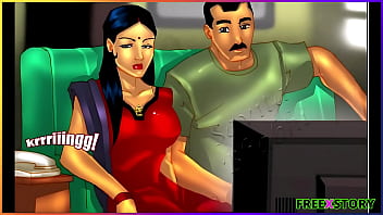 Preview 1 of Super Grenny - Savita Bhabhi Episode 4 part 1 - Savita Bhabhi met a man who took her virginity
