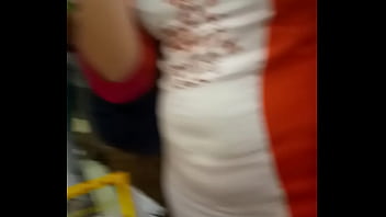 Preview 3 of Tang Wu - Milf boobs at Shopping mall