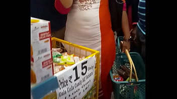 Preview 1 of Tang Wu - Milf boobs at Shopping mall