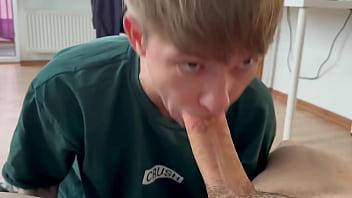 Preview 3 of 2018 Sis Xxx Hdcom - he invited a student to visit,  gave a juicy blowjob and brought him to orgasm