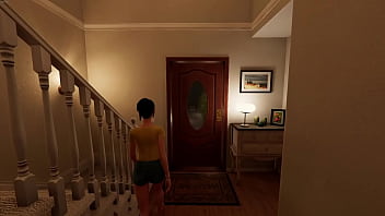 Preview 4 of Japanese Forced Gang Rape - House Party Game - Sex with Amy