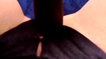 Preview 3 of Julia Chung - Ouvert Slip Vibrator Close-Up Orgasm