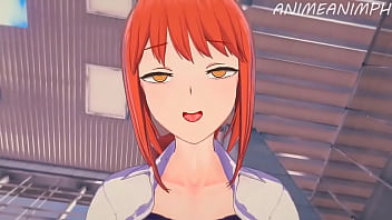 Preview 3 of Stand Up Xxx Best Full Hd - Makima Compilation 6
