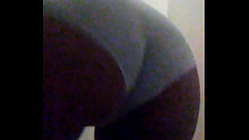 Preview 2 of Lesbo Insert - Big butt boyshorts ass shake