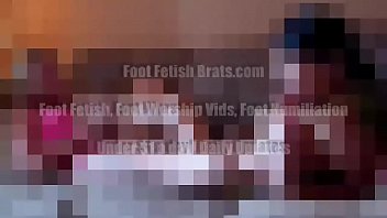 Preview 4 of Sunny Leone Adult Video - I put my feet in her face and she cant resist them