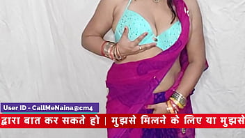 Preview 3 of Pachar Video - Naina Desi Girl Talk To ME | Naughty Play With Yourself In Hindi