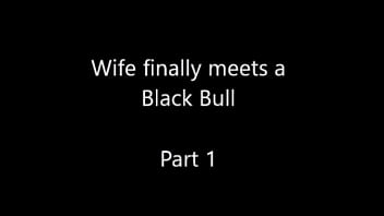 Preview 1 of Sexsi Popka - Wife finally meets a Black Bull