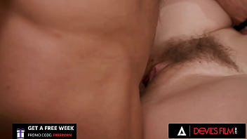 Preview 4 of Abuse Anal Vedio - DEVILS FILM - Naughty Babe Kay Lovely Deepthroats And Fucks Her Doctor&#039_s Cock In Front Her Husband