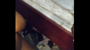 Preview 3 of Janda Pemalu Tapi Mau - Busty Black Babe Sucks Cock Sooo Sloppy