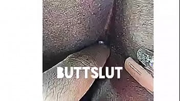 Preview 2 of Push Me Papa - Me finger butt fucking this slut to my knuckles
