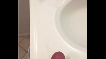 Preview 2 of Xxxxxsex Mom And Son - mjonesmjo bathroom cumshot thick load