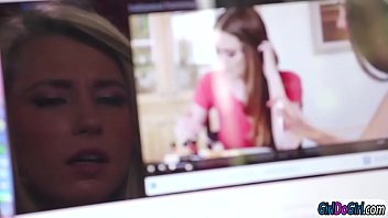 Preview 1 of Indein Actar - Carolina found stepmoms pornmovie and wants her to lick her