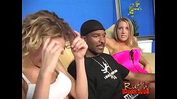 Preview 1 of Room Flashes - Barbie Cummings and pregnant Erin Moore enoy BBC