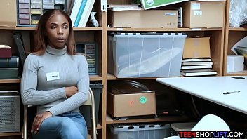 Preview 1 of Brittanya Razavi Cum - Black shop employee caught stealing from the registers
