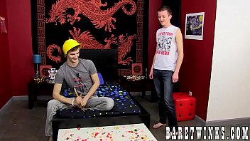 Preview 1 of Flashing Rod Maid - Jasper Robinson makes Skyler Evans cum on his smooth chest