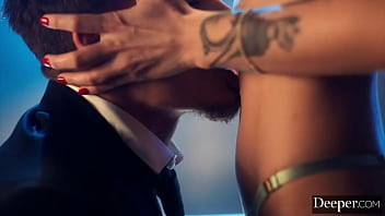 Preview 2 of Seraphim Anal - Deeper. Tiny Hottie Aubrey Rides His Hard Cock All Night Long