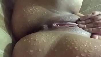Preview 1 of Bed Fuck Sex Pamazingo - caught fingering my pussy in the shower before work
