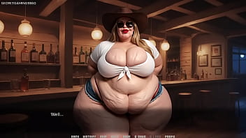 Preview 2 of Janice Full Video - GILF Huge Chubby MILF Squirts a Lot After Sucking His Huge Cock| Chubby PAWG Needs Big Cock - GILF 03 3D Porn Games