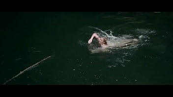 Preview 1 of Porny Japaj - Amber Heard Nude Swimming in The River Why