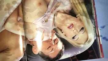 Preview 4 of Sweetestdrug - Cumshot on a friends porn magazine