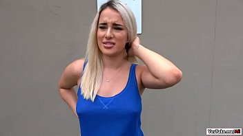 Preview 2 of Lebaniesische Tube - Mila plays with strangers dick for cash