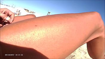 Preview 1 of Stormy Daial - My dick public beach