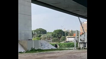 Preview 3 of Amateur Chick Viza8 - Observando homen trabalhando na obra sozinho,  chega nele e pergunta se ele curte uma mamada no sigilo