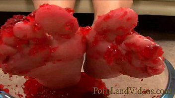 Preview 1 of Rffnmfrhf - eating sweet feet and hot fuck with young brunette teen Susy