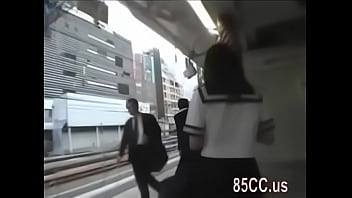 Preview 1 of Sailed Fad - School girl want to fuck on train