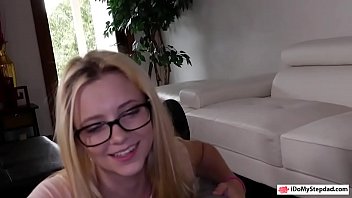 Preview 1 of Balks On - Blonde teen Riley Star nailed by stepdad