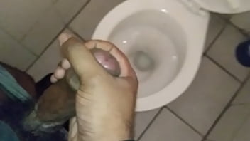 Preview 1 of Cfnm Bound Anal - cum at work toilet