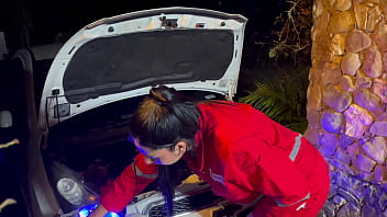 Preview 1 of Sexxy Beeg - PREGNANT MECHANIC RECEIVES SAUSAGE IN EXCHANGE FOR HER PAYME - part 1